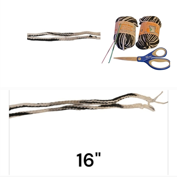 Hand Crafted Crochet Crop-Top Handmade Ombré black & White Bikini cover-up - Picture 10 of 17